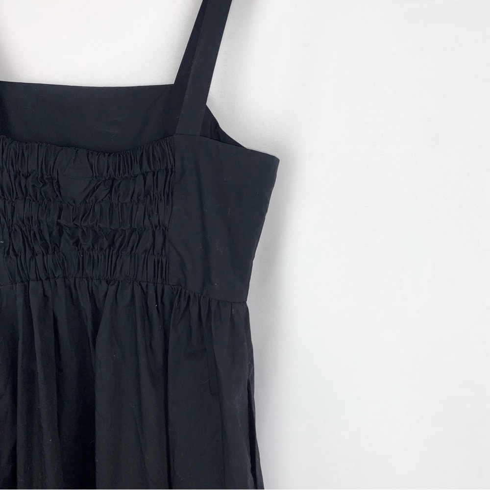 A New Day Classic Black Tank Midi Dress Square Neck - Picture 6 of 8